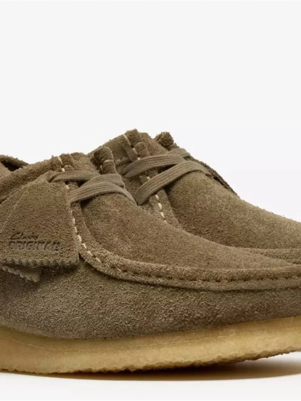 Clark’s Wallabee Suede in Khaki